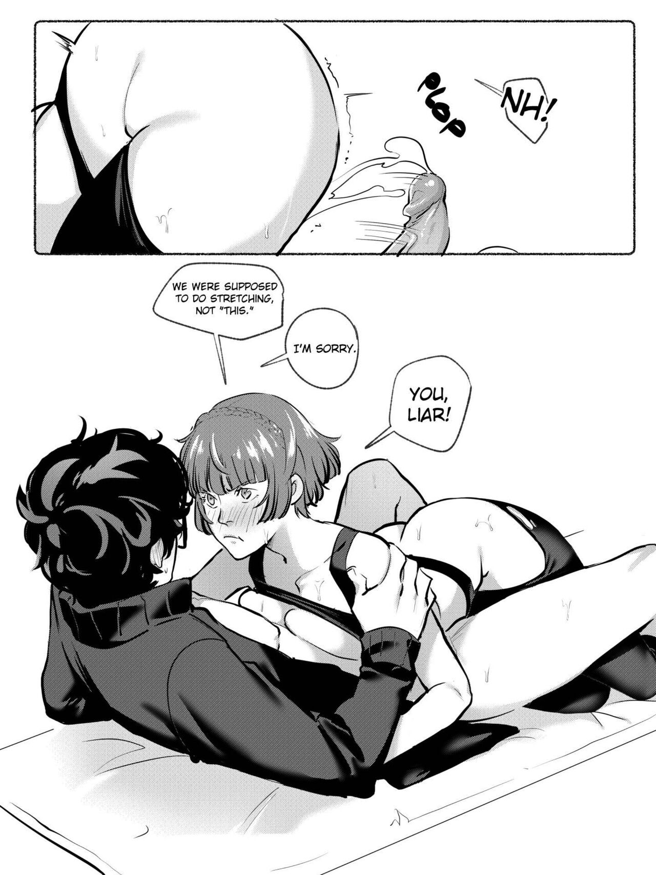 Akira/Makoto short comic page 7 full