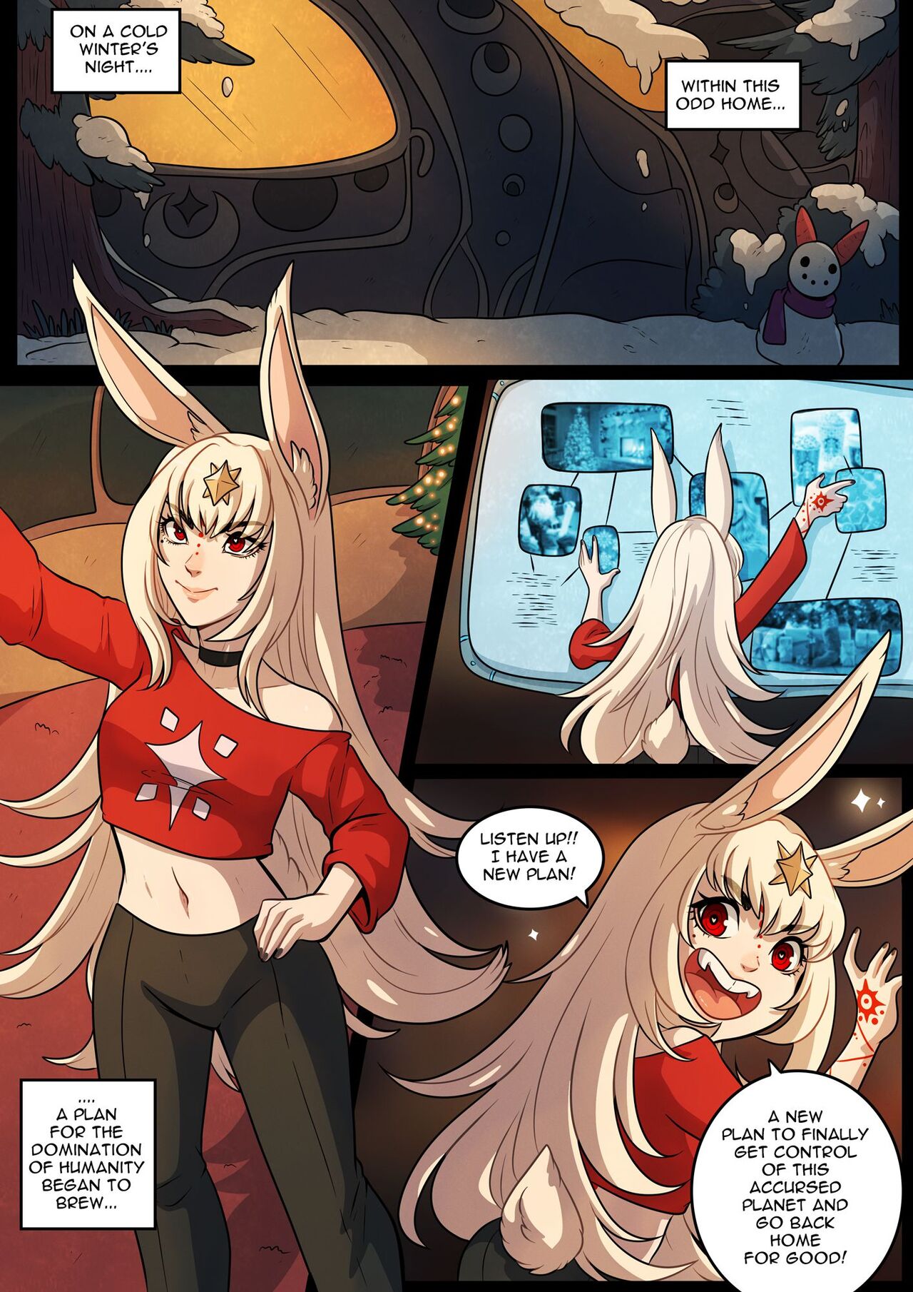 A Very Bunny Christmas  - english page 3 full