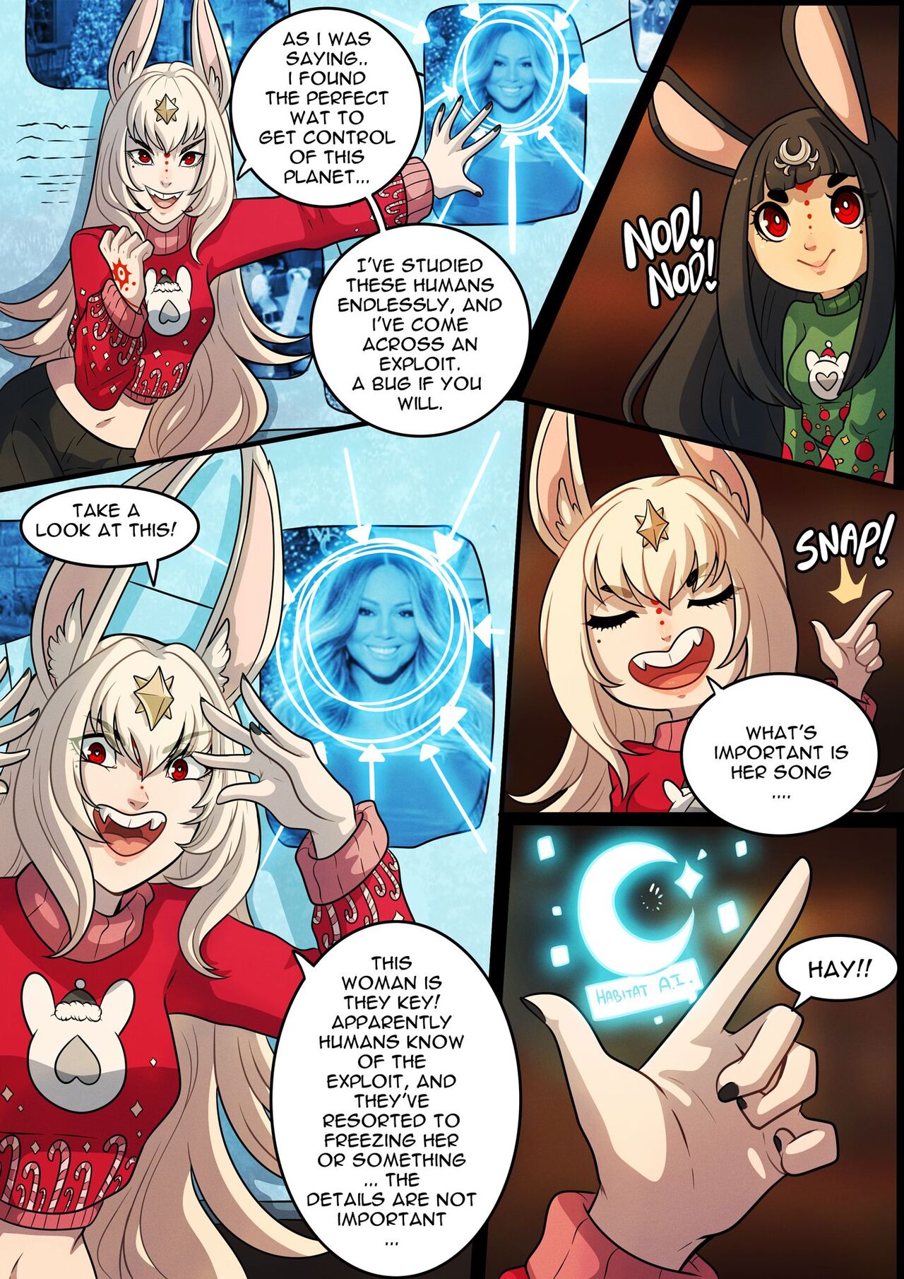 A Very Bunny Christmas  - english page 7 full