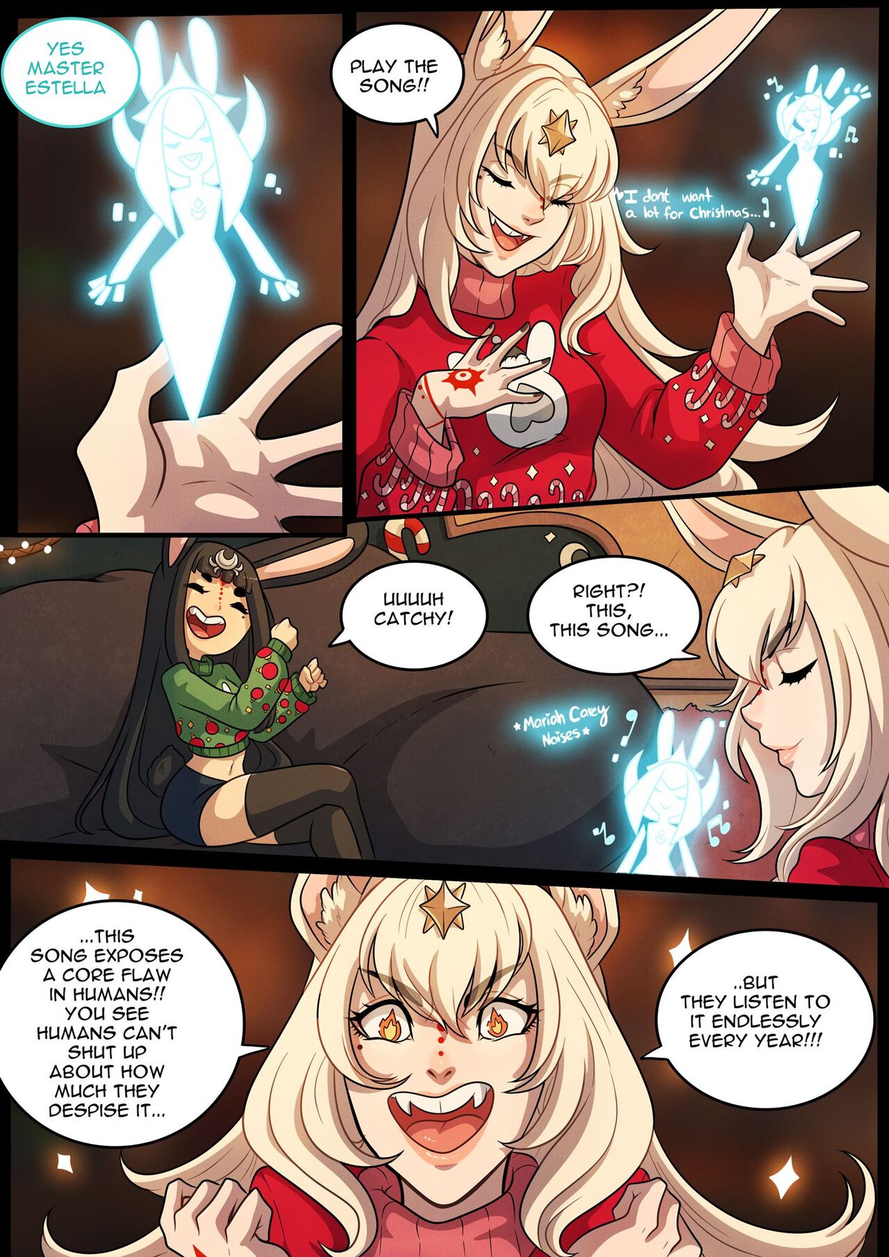 A Very Bunny Christmas  - english page 8 full