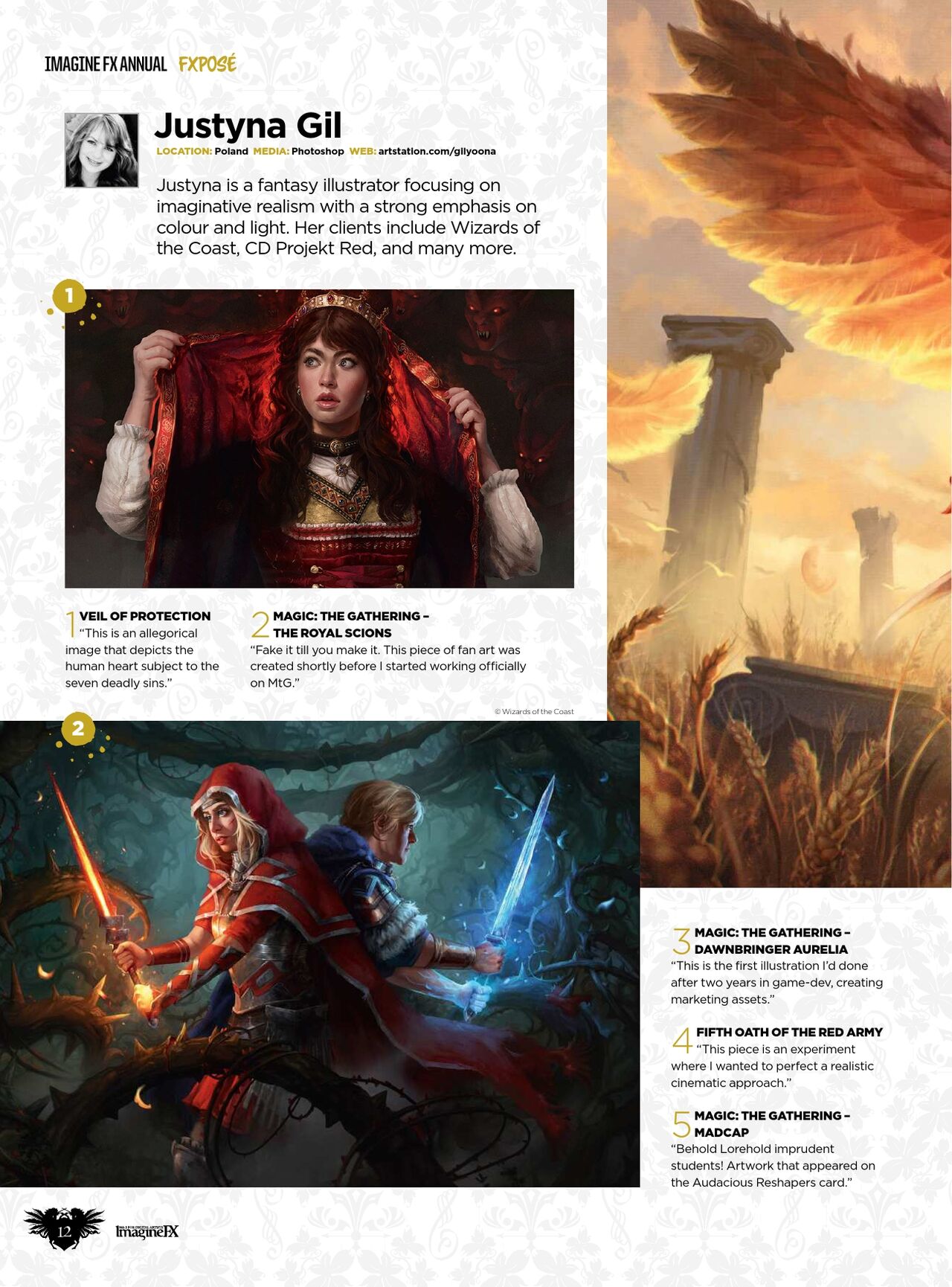 ImagineFX 2022 Annual Volume 6 page 12 full