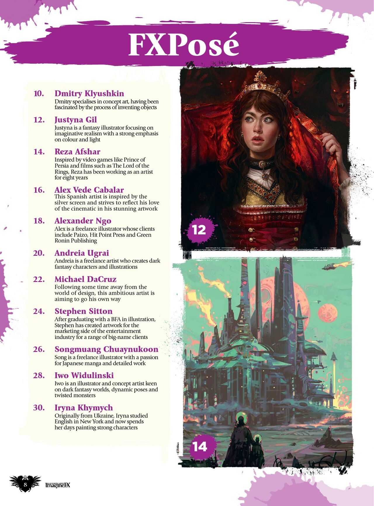 ImagineFX 2022 Annual Volume 6 page 8 full