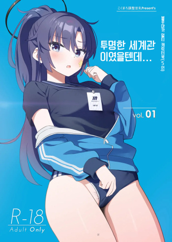 [Kokumaro Chousei Tounyuu (Auman Zureedus)] Sukitooru youna Sekaikan nanoni... vol. 01 | 투명한 세계관인데... Vol. 01 (Blue Archive) [Korean] [Digital] cover