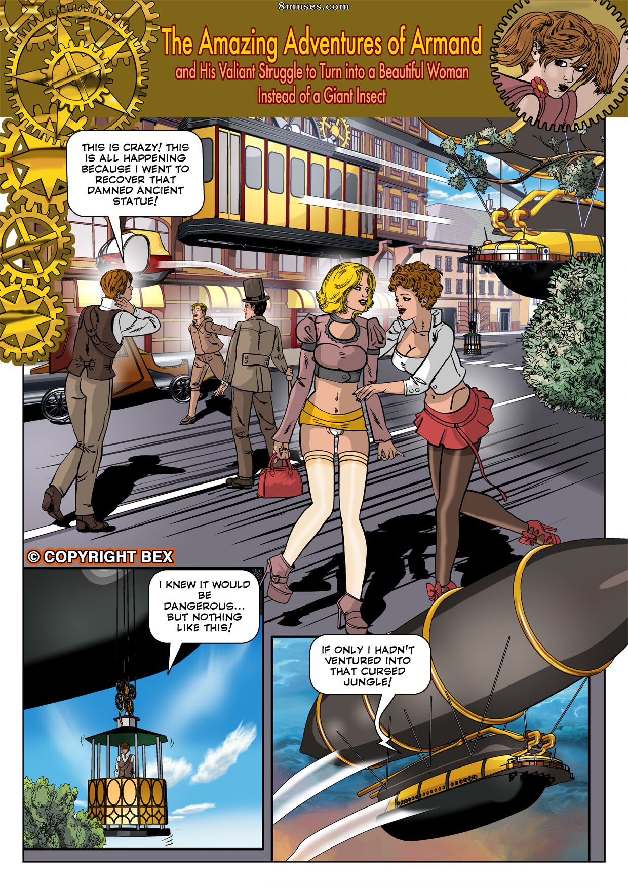 Bex. The amazing adventures of Armand page 6 full