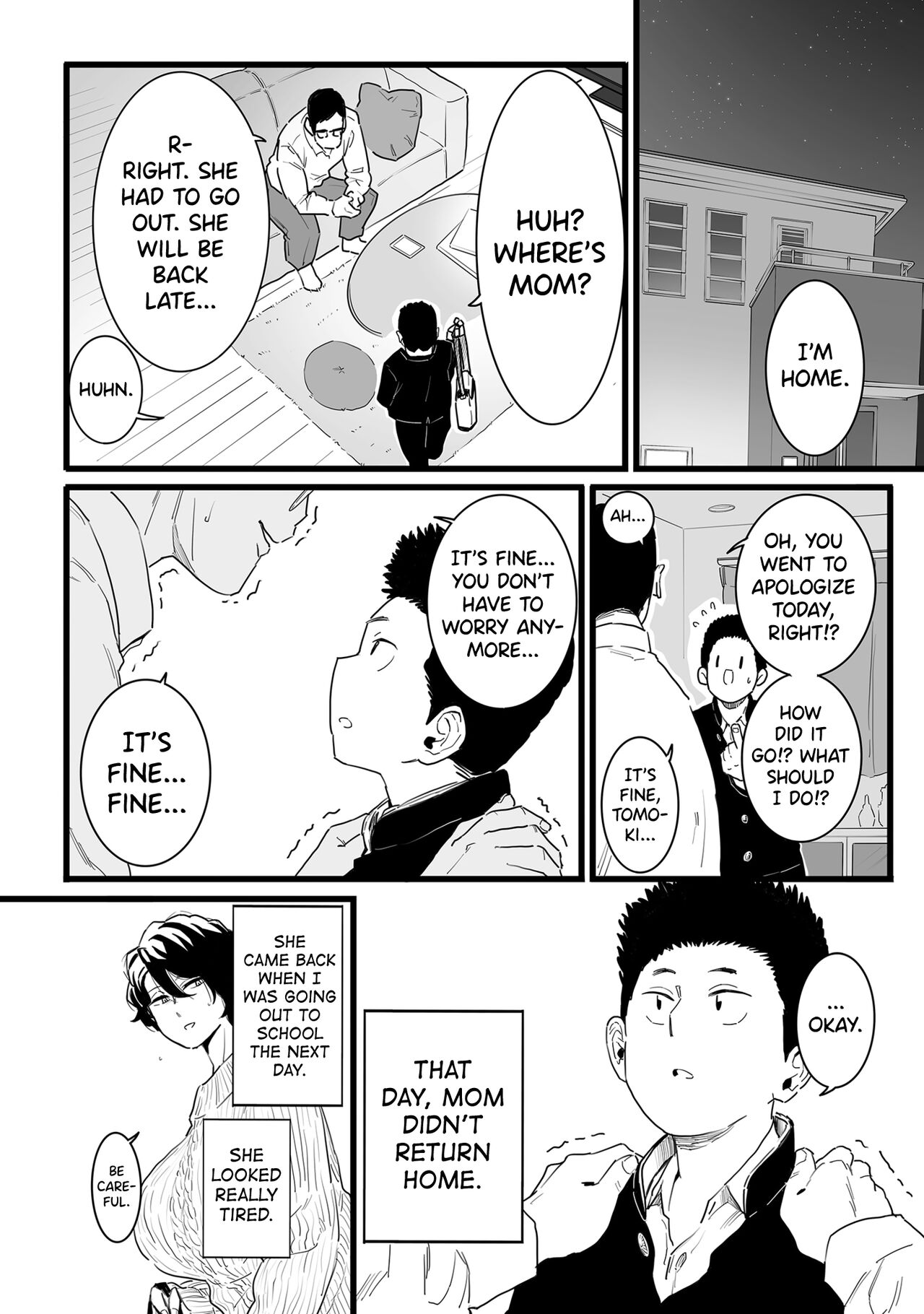 Sayonara Kaa-san | Farewell, Mom page 8 full