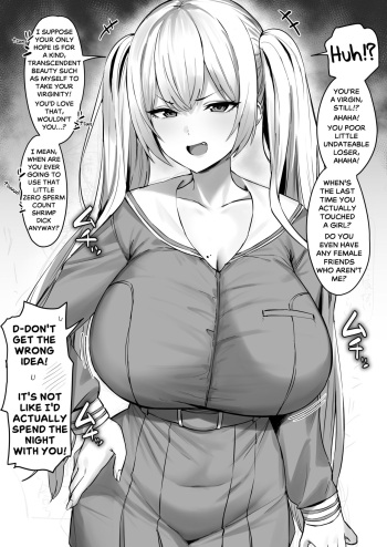 [Hotate-chan] Katte ni Doutei to Kanchigai shite kuru Kotekote no Tsundere Kinpatsu Twintail | Tsuper Tsundere Twintail Blonde Mistakes You as a Virgin [English] [SaLamiLid] cover