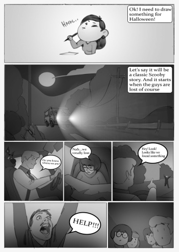 [BadiLave] Halloween Special Comix (Scooby-Doo) cover