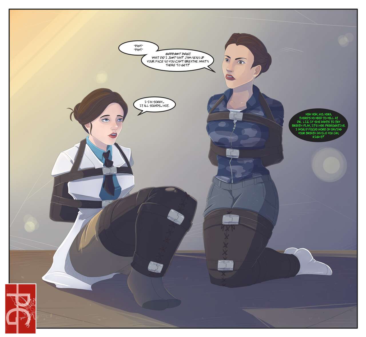 R&D ft. Elizabeth Grey & Nora Salter page 10 full