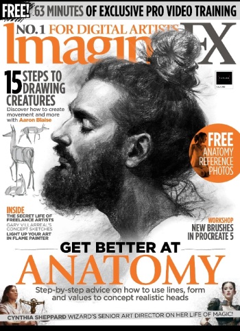 ImagineFX 2020-02 - Get Better At Anatomy [English] cover