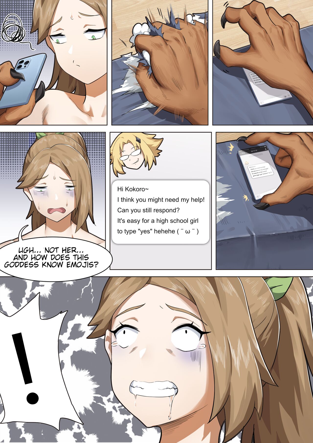 Werewolf Girl Academy II page 8 full