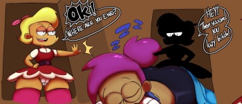 [Oddrich] Elodie Molests A Sleeping Enid cover