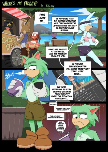 Vale-city - Where's My Froggy (Ongoing) cover