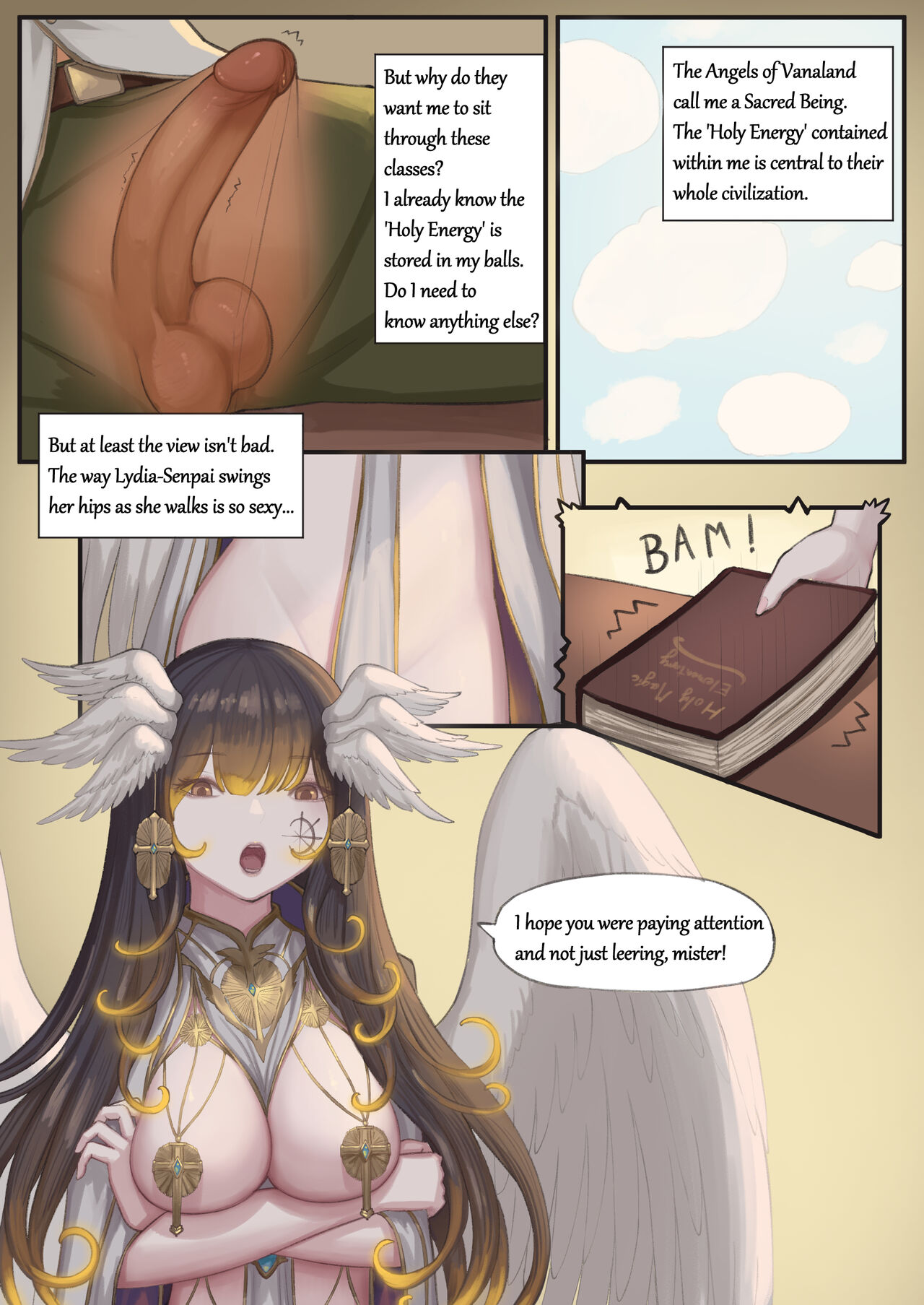 My Holy Magic Teacher Wants My Cum! page 3 full