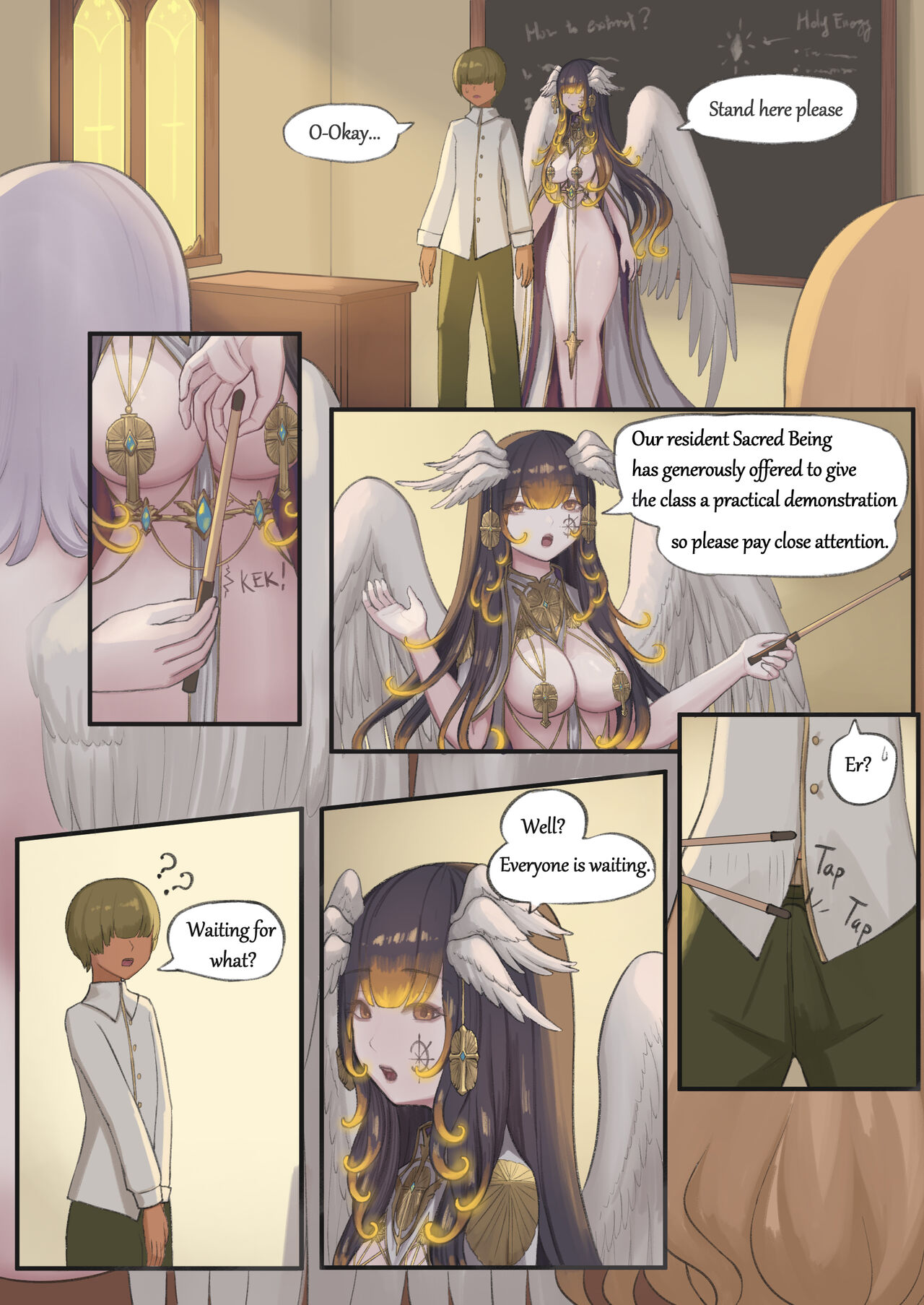 My Holy Magic Teacher Wants My Cum! page 5 full