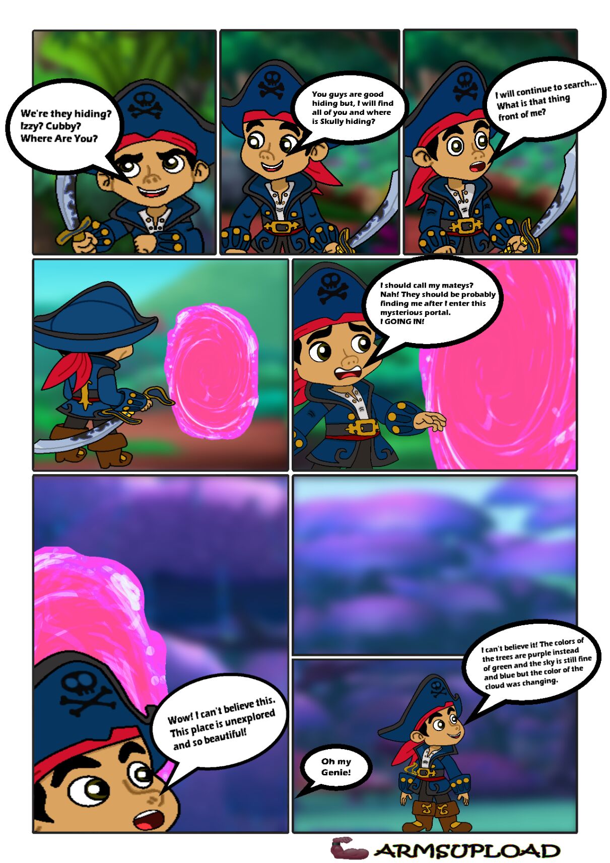 Stars of Lost Forever page 4 full