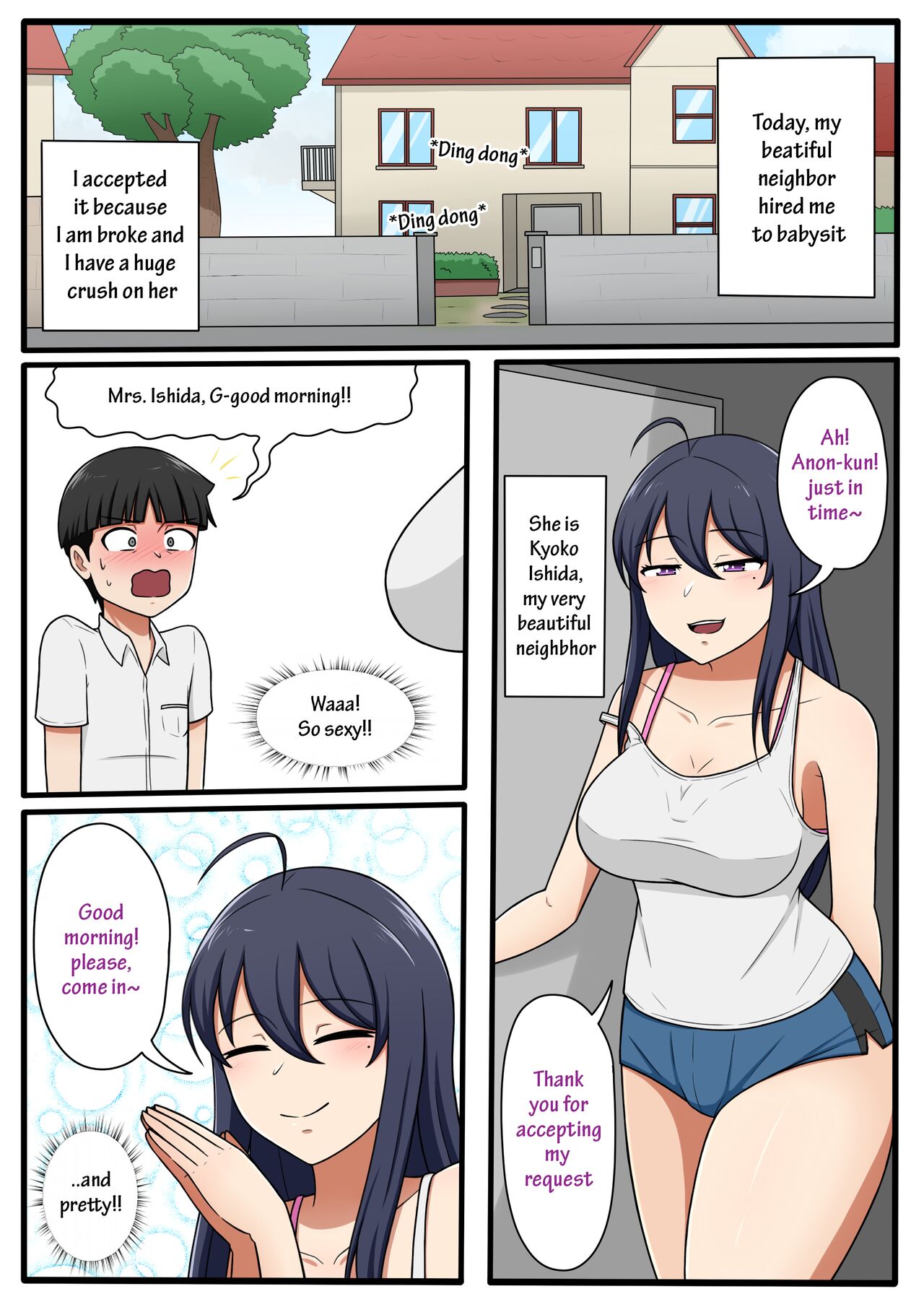 My Beautiful Neighbor Kyoko-san page 3 full