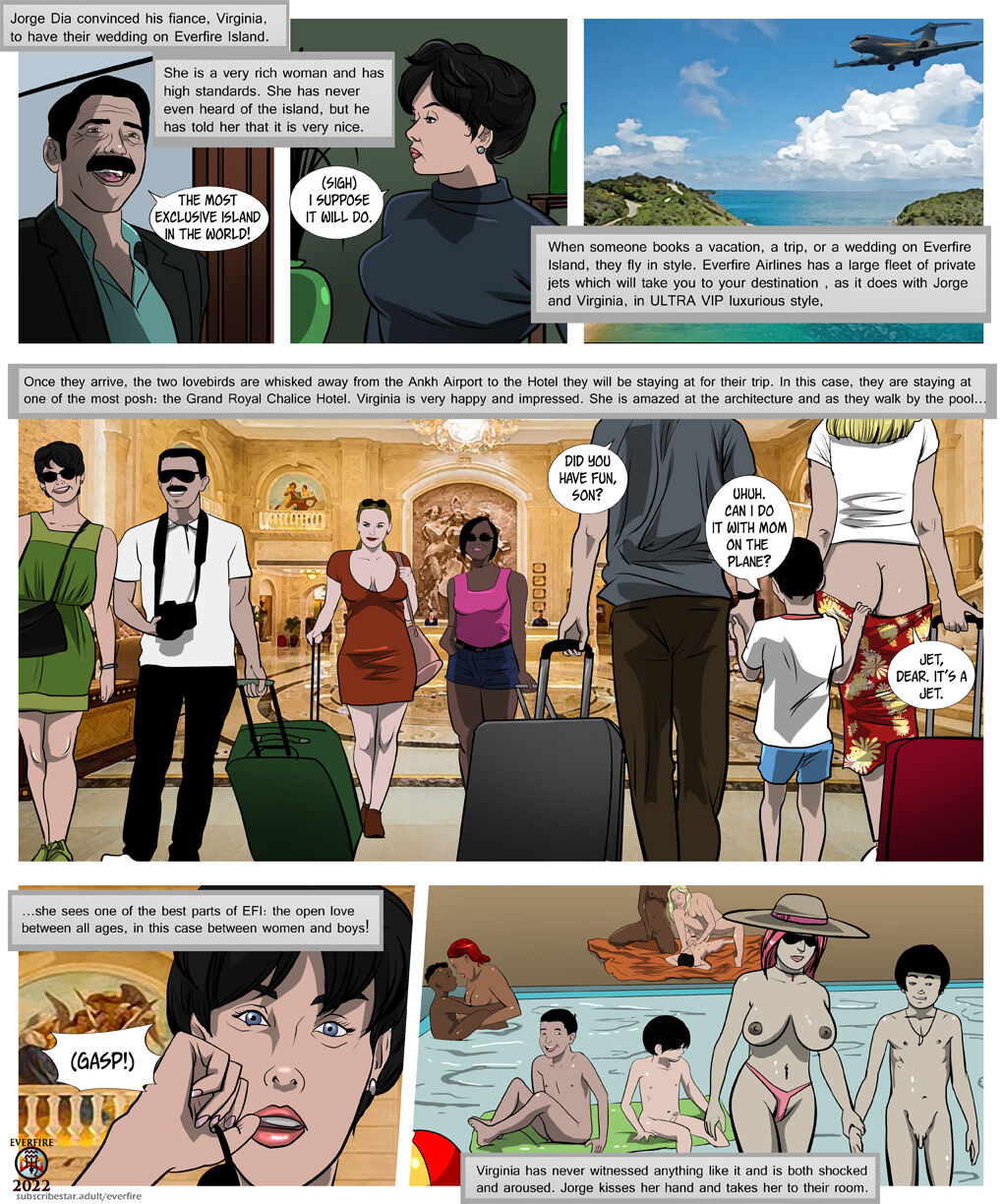 Weddings on Everfire Island page 4 full