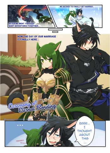 [Sollyz] Ceremony of Eternal Bonding (Sollyz FFXIV) Full Comic Digital cover