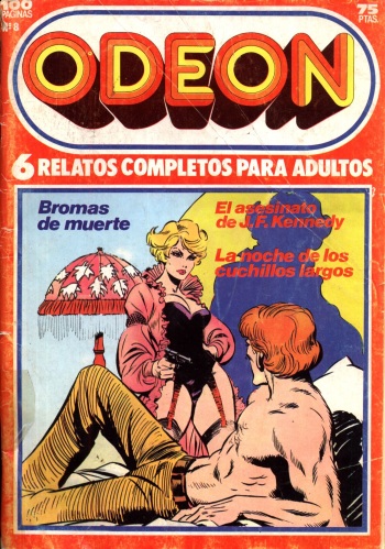 Odeon - 008 - Bromas de muerte - El Asesinato de J.F. Kennedy - La noche de los cuchillos largos [Spanish] cover