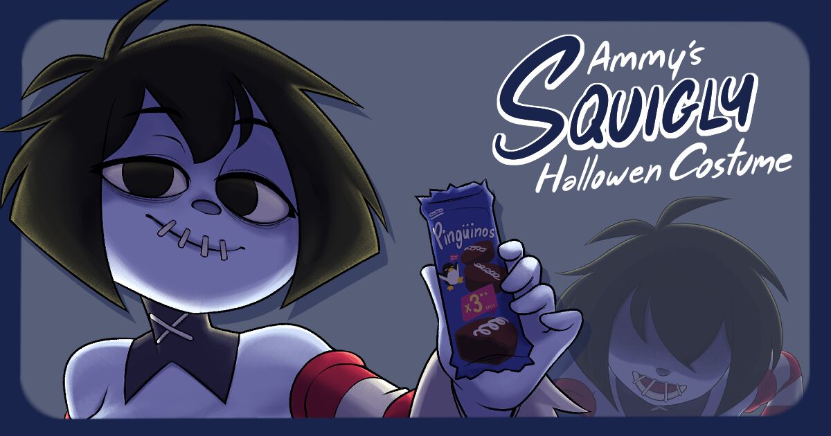 Ammy's Squigly Halloween Costume page 1 full