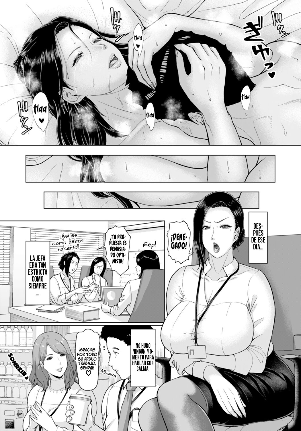 Matching Joushi Aishou wa Karada de Check | Emparejado con mi Jefa ~Corroborando nuestra compatibilidad con nuestros cuerpos~ page 11 full