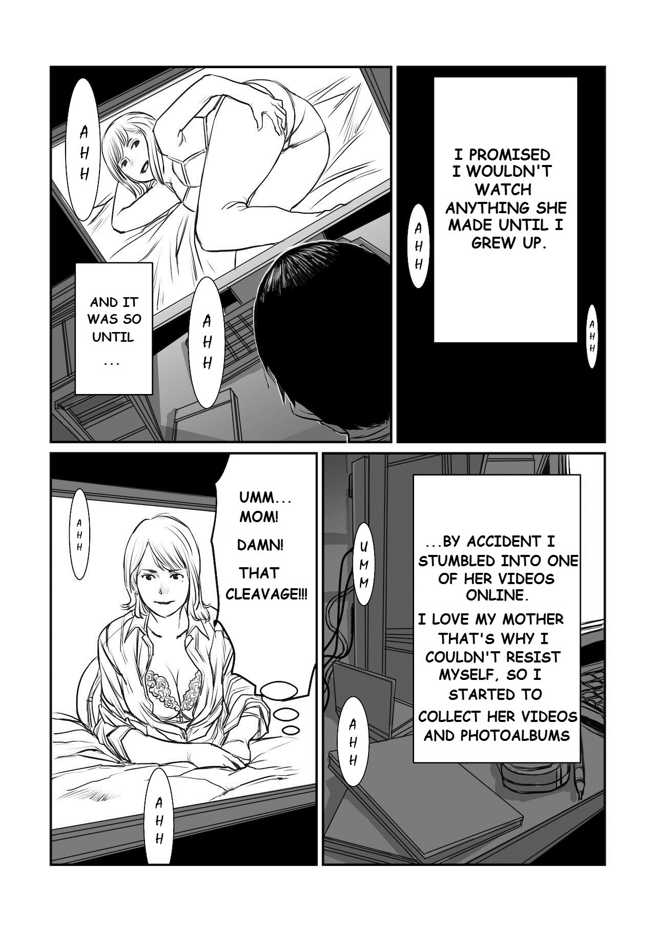 Mama wa Moto GraDol Boku wa Gaman Dekinai page 3 full