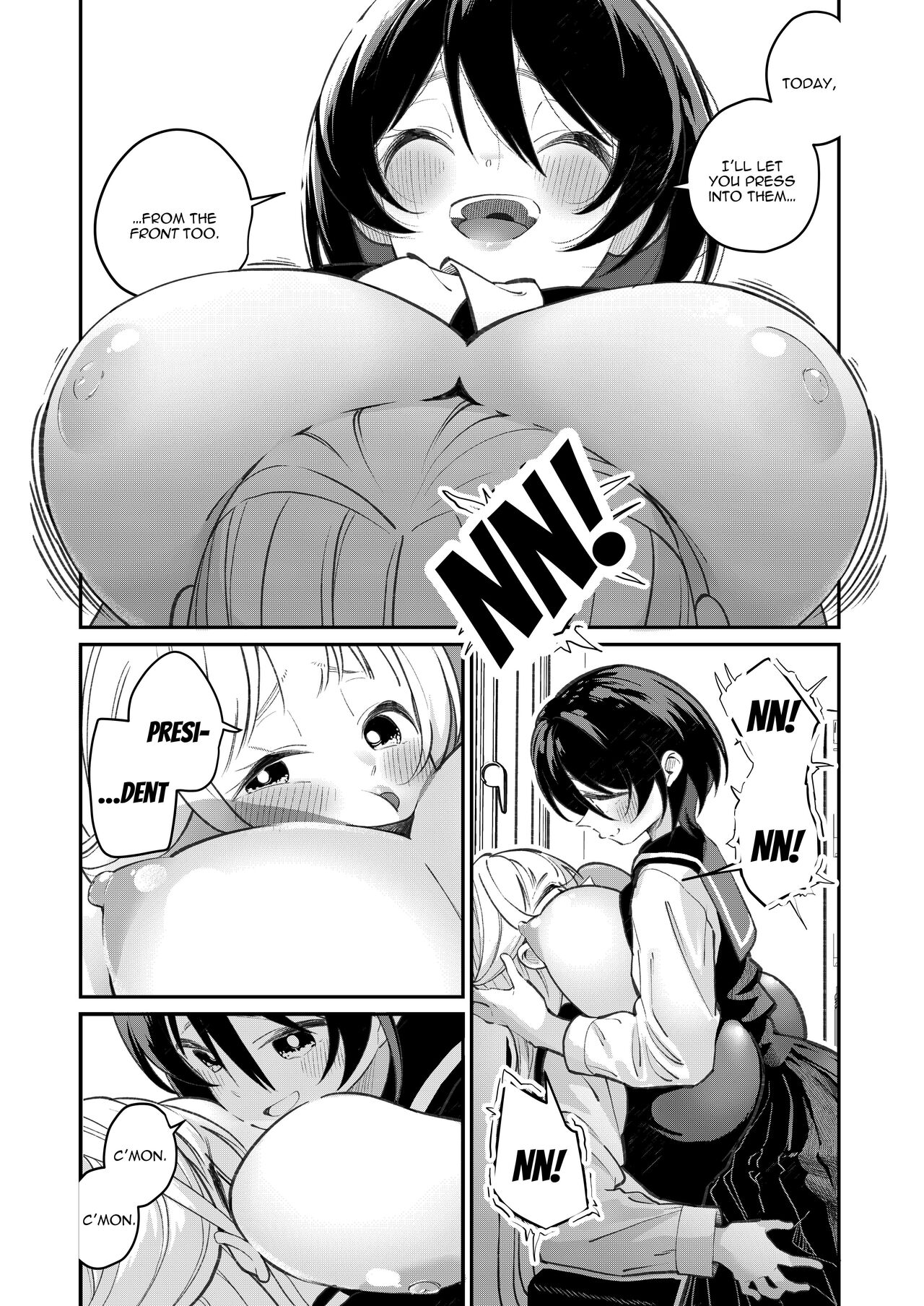 Chichichichichichi Oppai Yuri Goudoushi | Titititititty Breasty Lesbian Joint Publication page 12 full