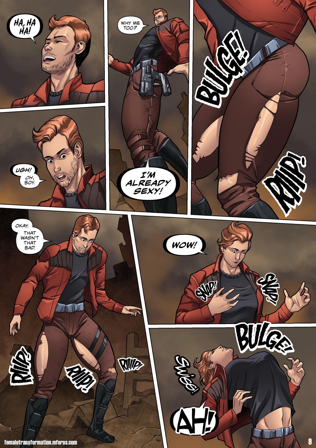 Locofuria - Bimbo Avengers page 10 full