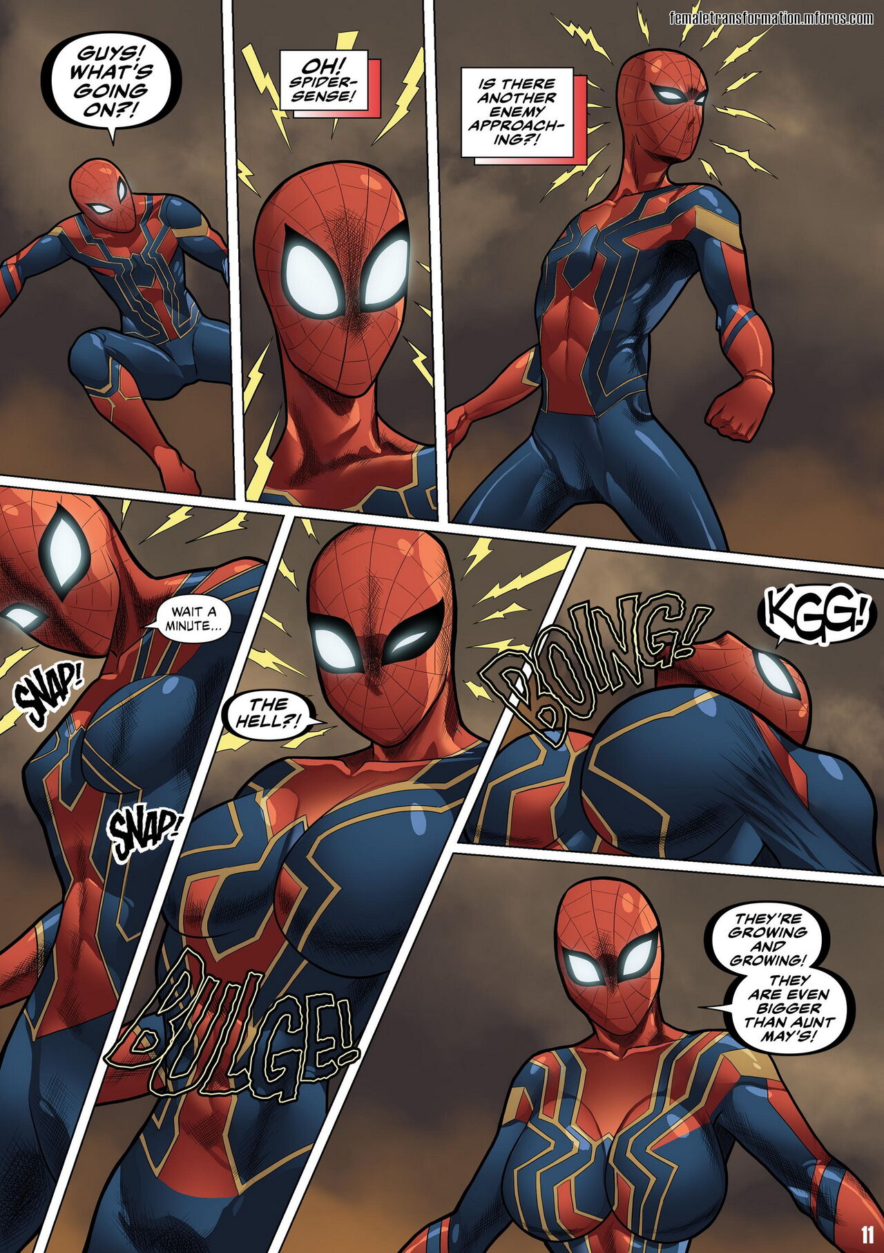 Locofuria - Bimbo Avengers page 12 full