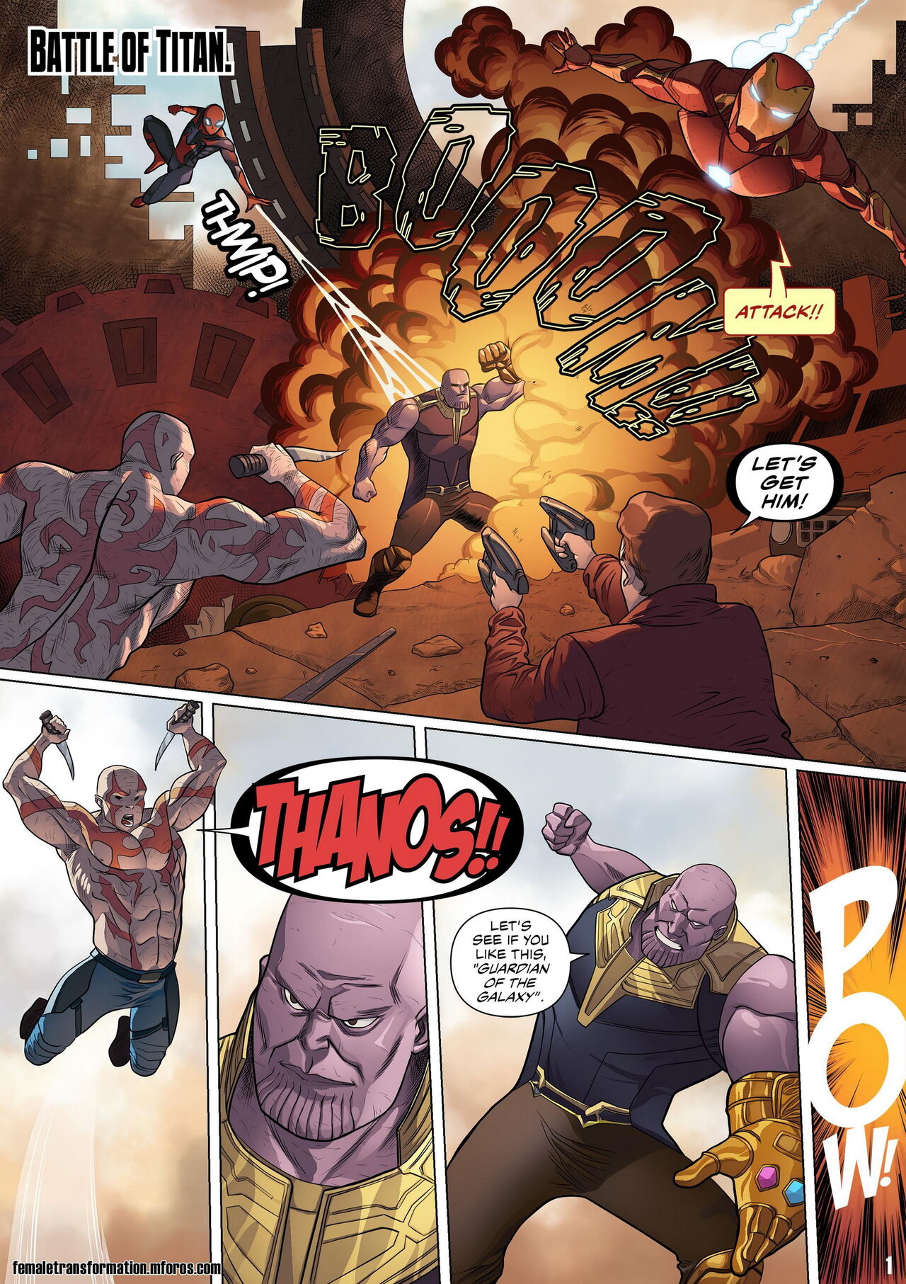 Locofuria - Bimbo Avengers page 2 full