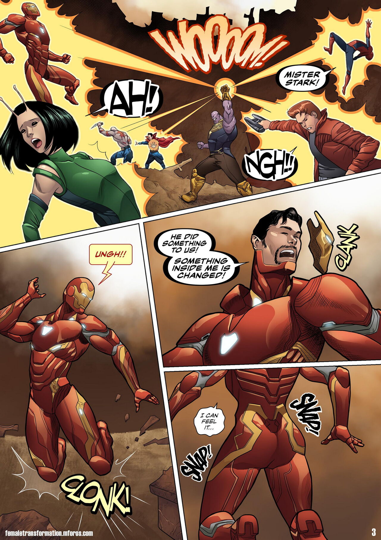 Locofuria - Bimbo Avengers page 4 full
