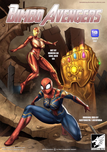 Locofuria - Bimbo Avengers (English) cover