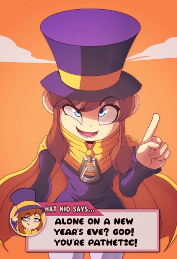 [Anoningen] Hat Kid cover