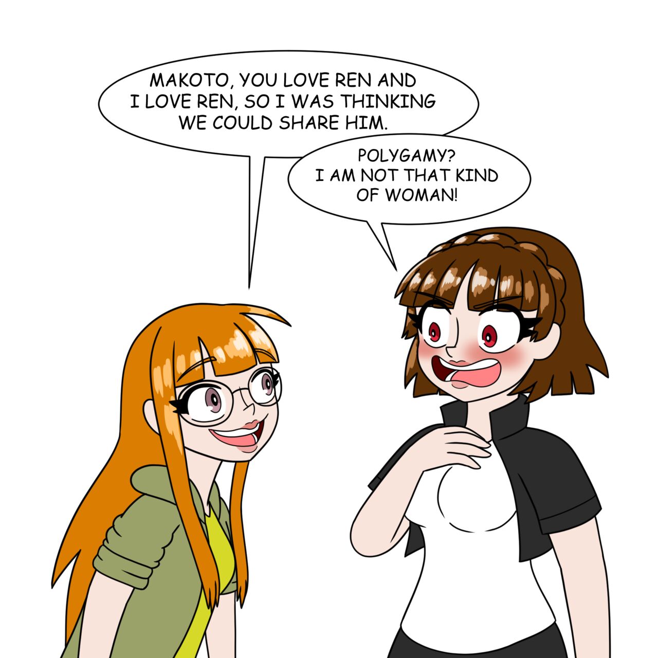 Living with Makoto and Futaba! page 3 full