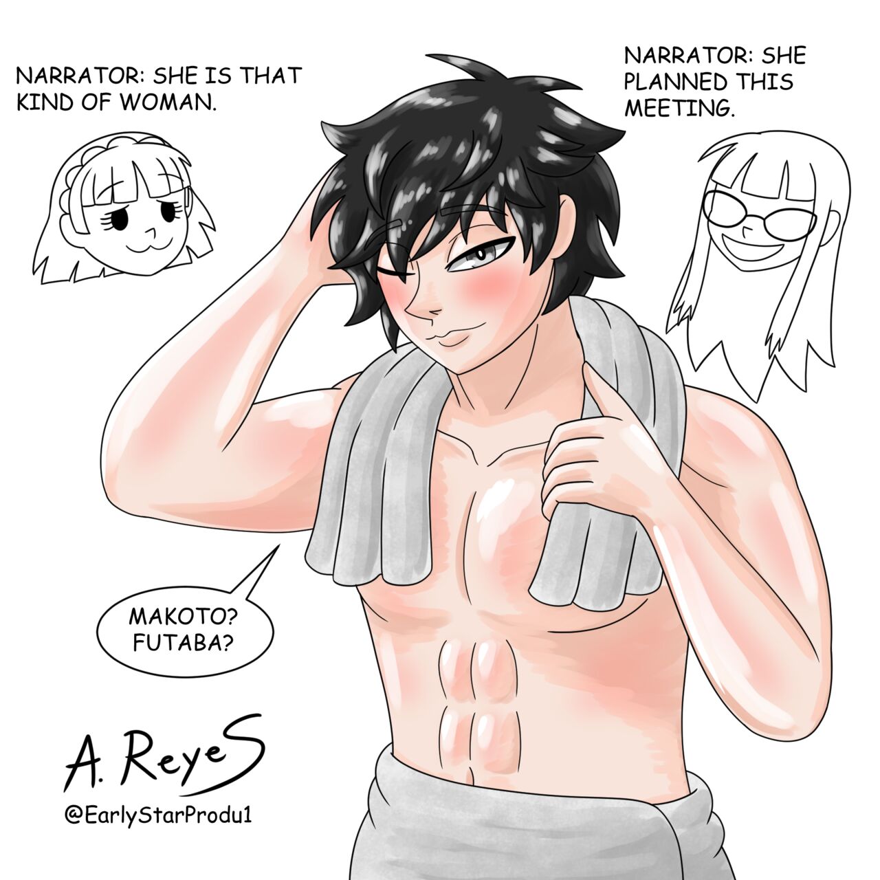 Living with Makoto and Futaba! page 4 full