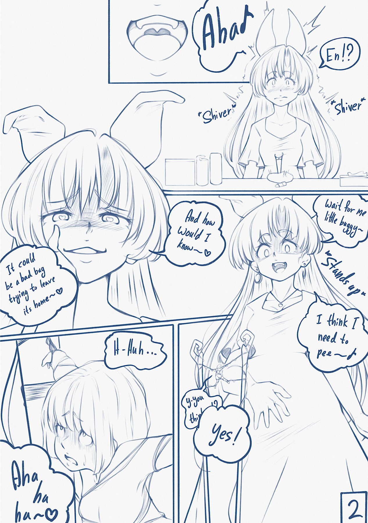 Unfinished Comic page 2 full