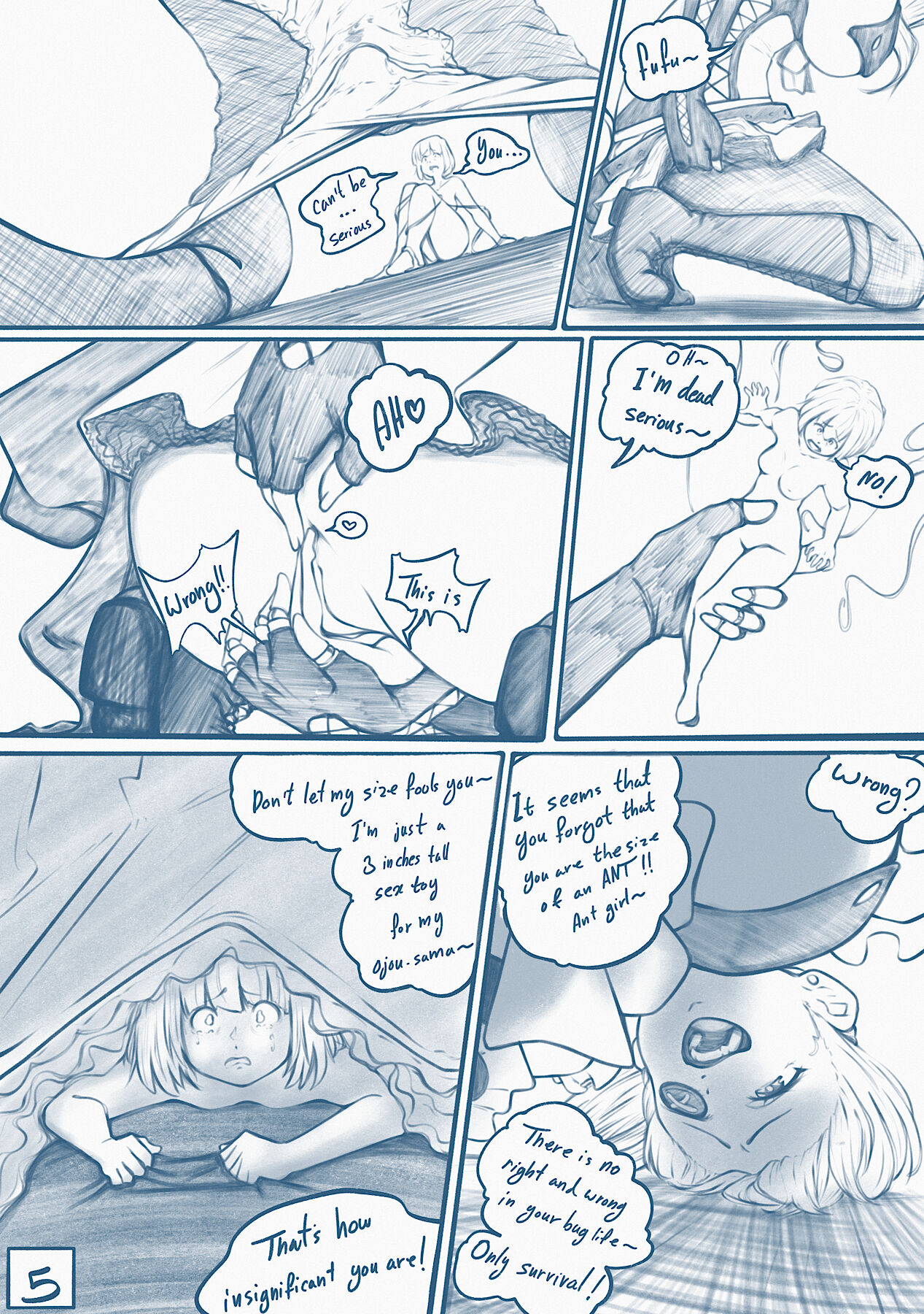 Unfinished Comic page 5 full