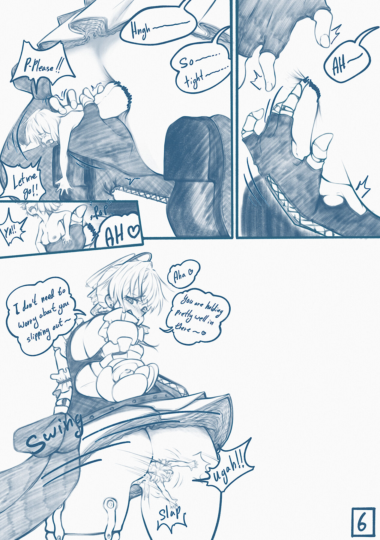 Unfinished Comic page 6 full