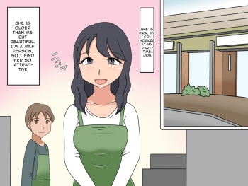 [Toshiue Jukujo no Miryoku] Beit-saki no Toshiue Jukujo-san to Ecchi shichatta | I had sex with the older woman at my part-time job [English] cover