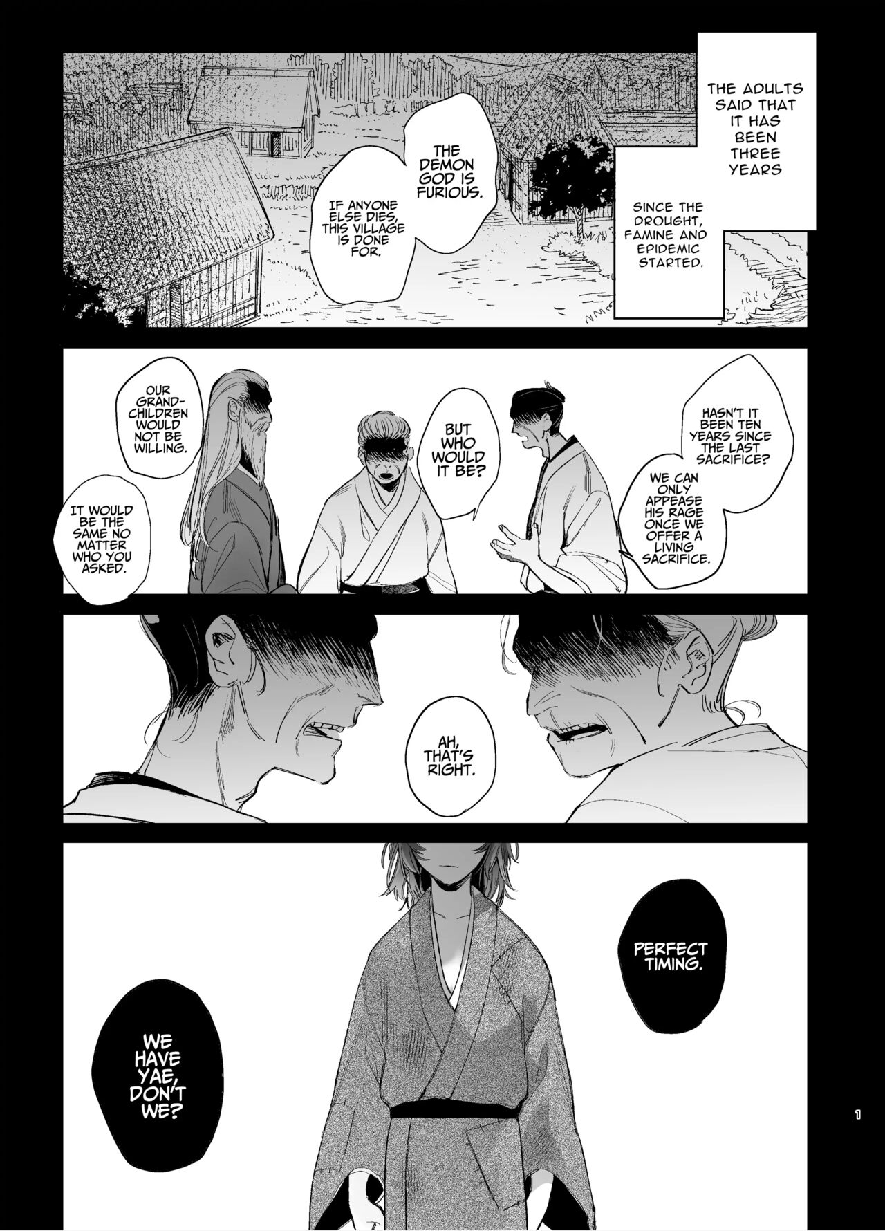 Ikenie Onna Wa Kodokuna Kijin Sama Ni Ban Kōbi De To Sareru | The Sacrificial Maiden Corrupted by Coupling With an Oni page 2 full