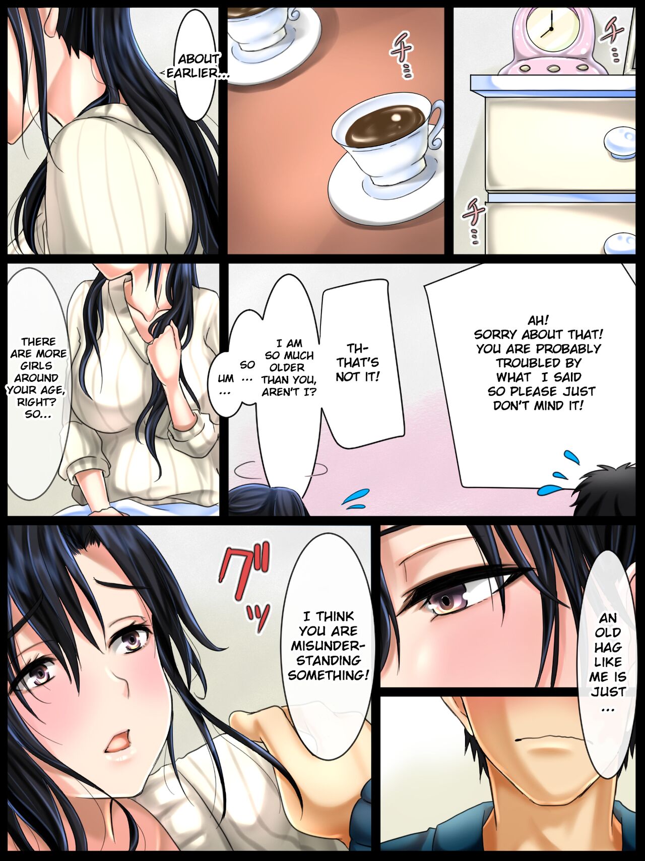 Jimi na Toshiue Josei wa Jibun no Miryoku o Wakatteinai | Modest Older Women Don't Know How Attractive They Are page 8 full