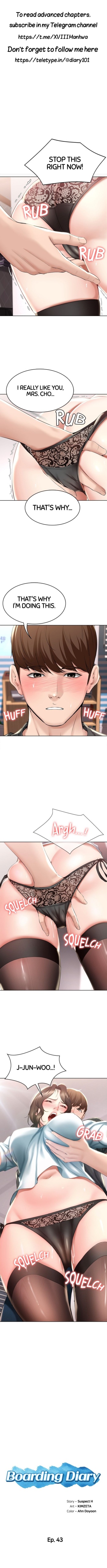 [Yonguija H×Kim Jeta] Boarding Diary (chapter 43 - 48) [English] [Webtoon] cover