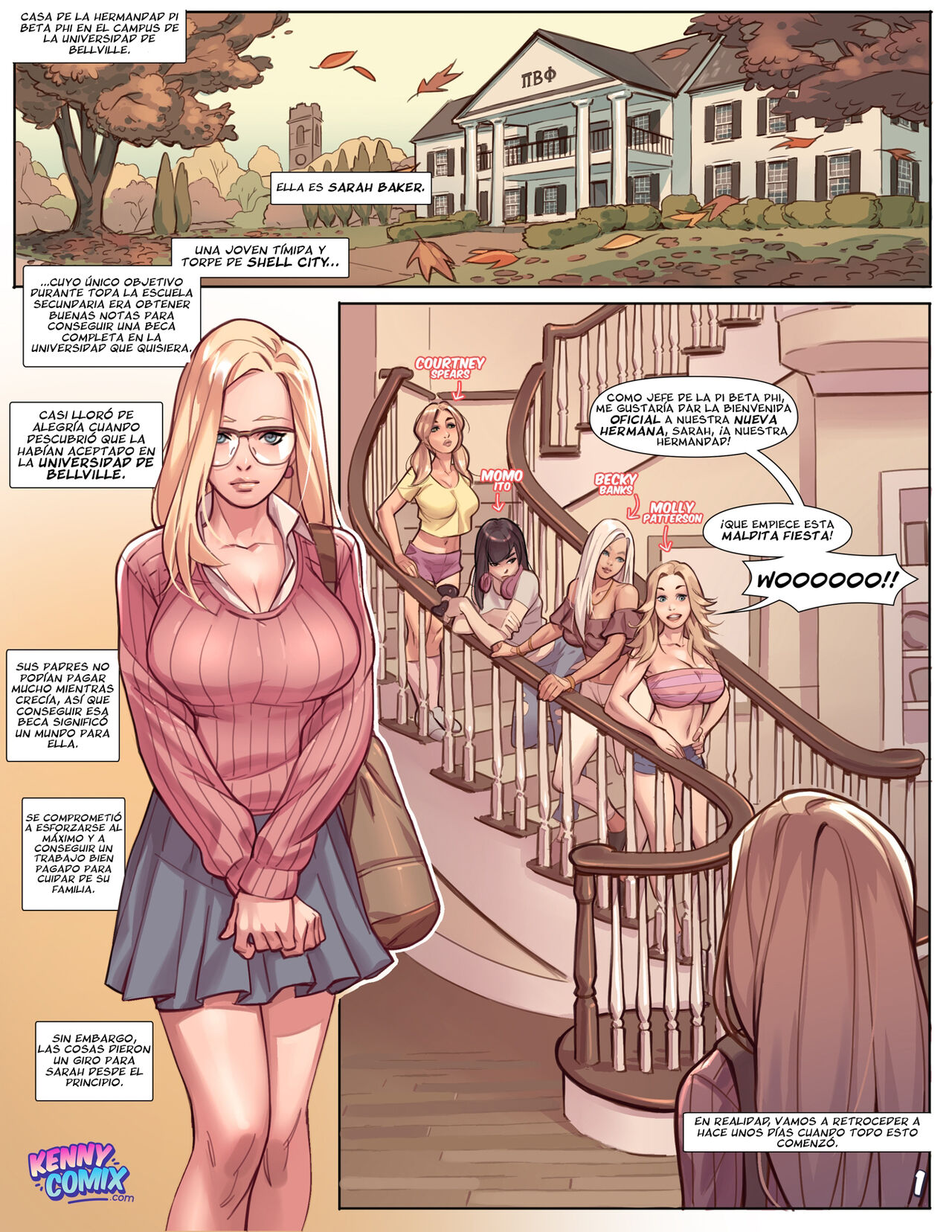 Naughty Sorority: The New Pledge | Hermandad Traviesa: La Nueva Promesa page 2 full