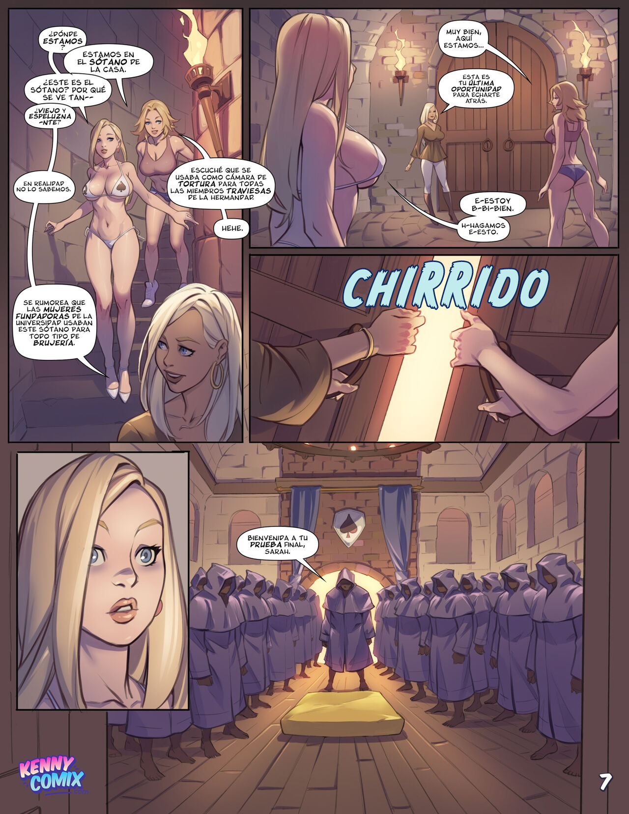 Naughty Sorority: The New Pledge | Hermandad Traviesa: La Nueva Promesa page 8 full