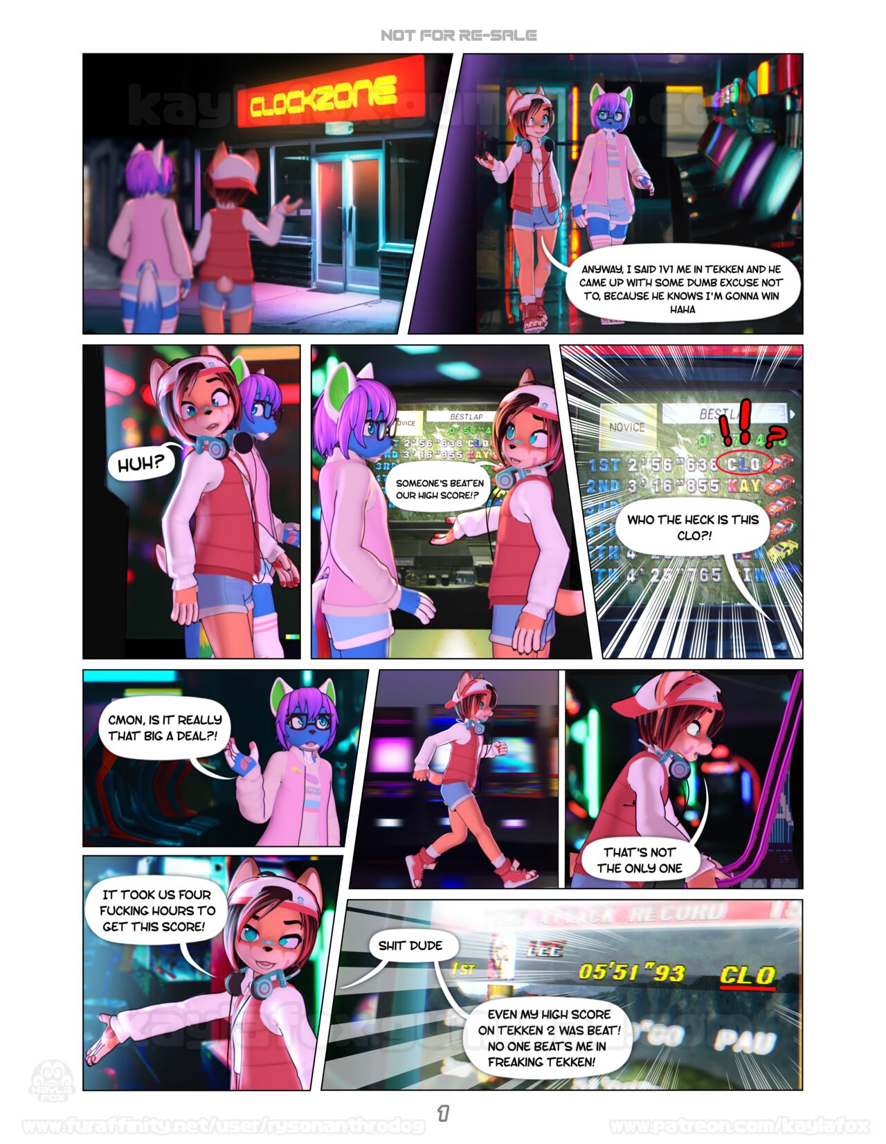 High Scores  +extra page 2 full