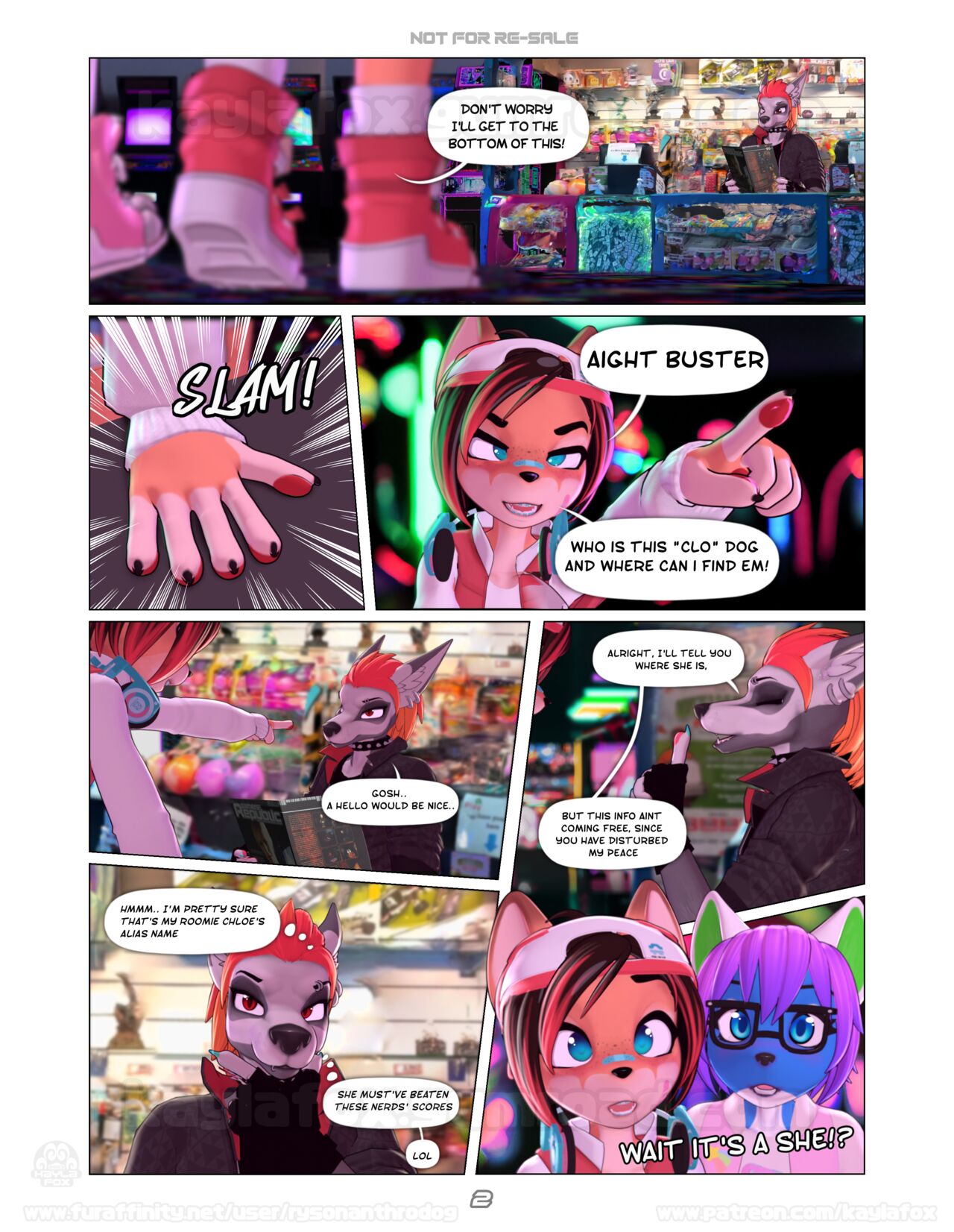 High Scores  +extra page 3 full