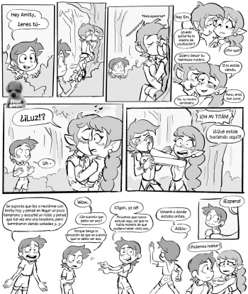 [PolitePuppet] Blight Comic (The Owl House) (Spanish) cover