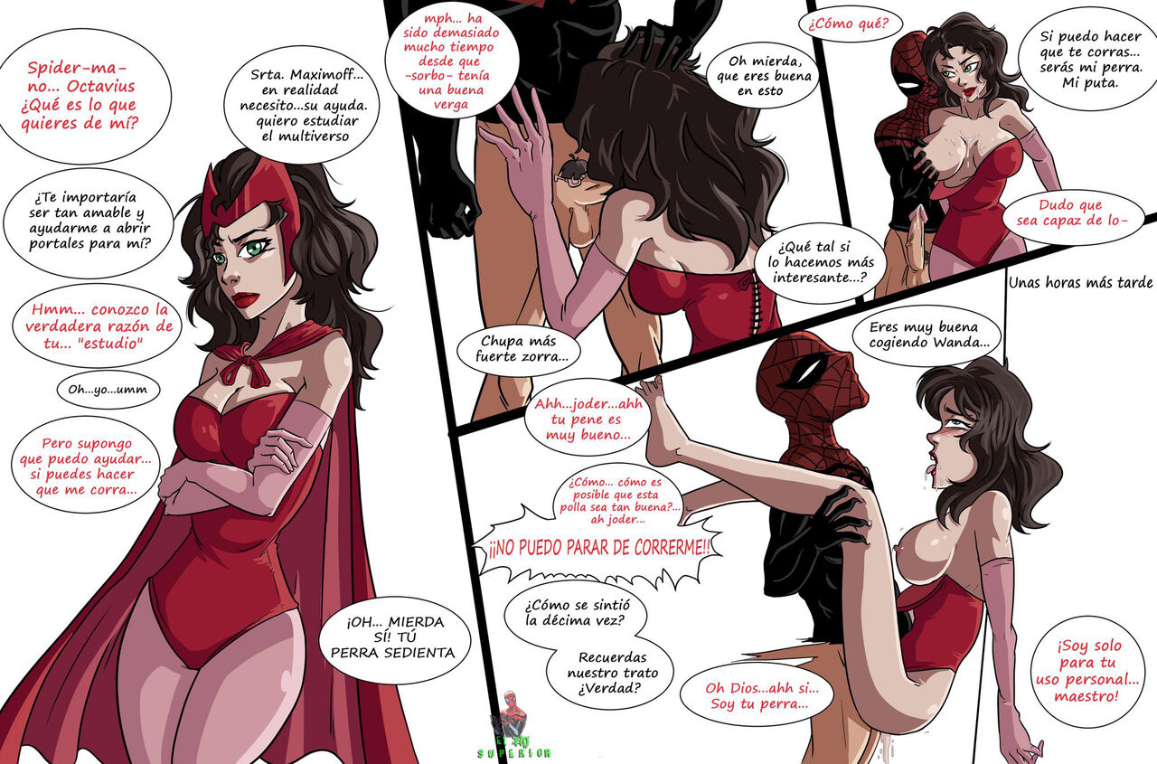 Superior spider-man fucks the Marvel Girls page 7 full
