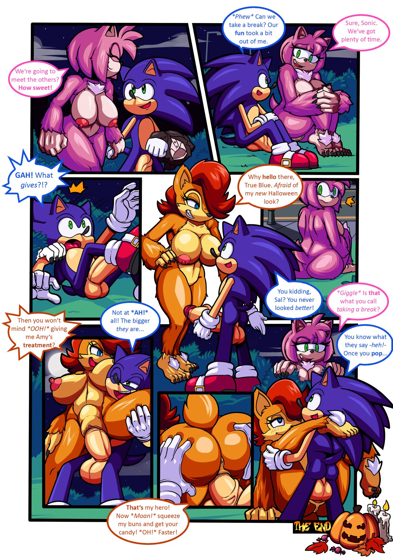 Calloween - Night Of The Were-Girls page 7 full