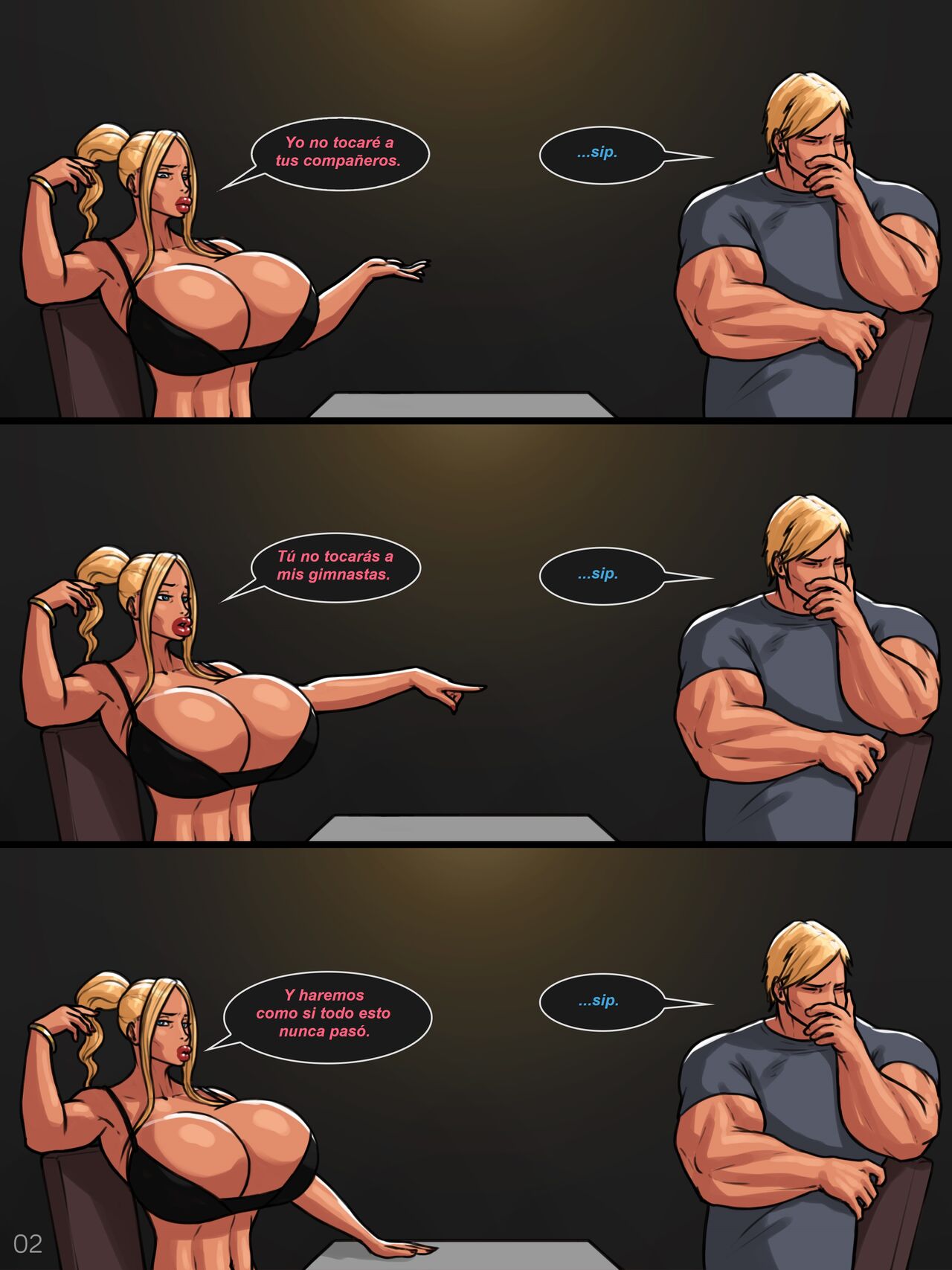 MoxyDoxy - Sizeland - Volume 2 Spanish page 3 full